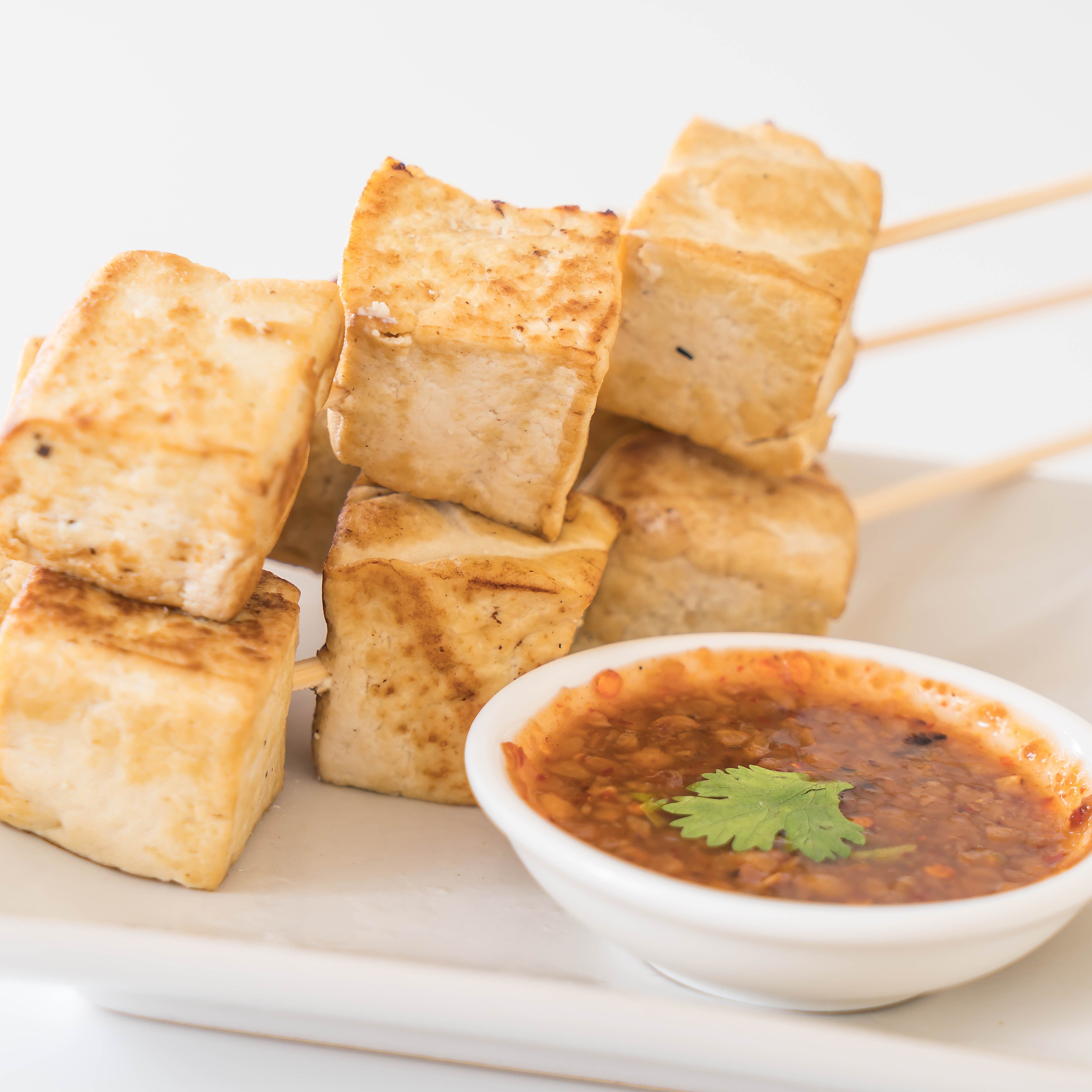21. Đậu Hủ Rang Muối – Crispy Salted & Pepper Silken Tofu.