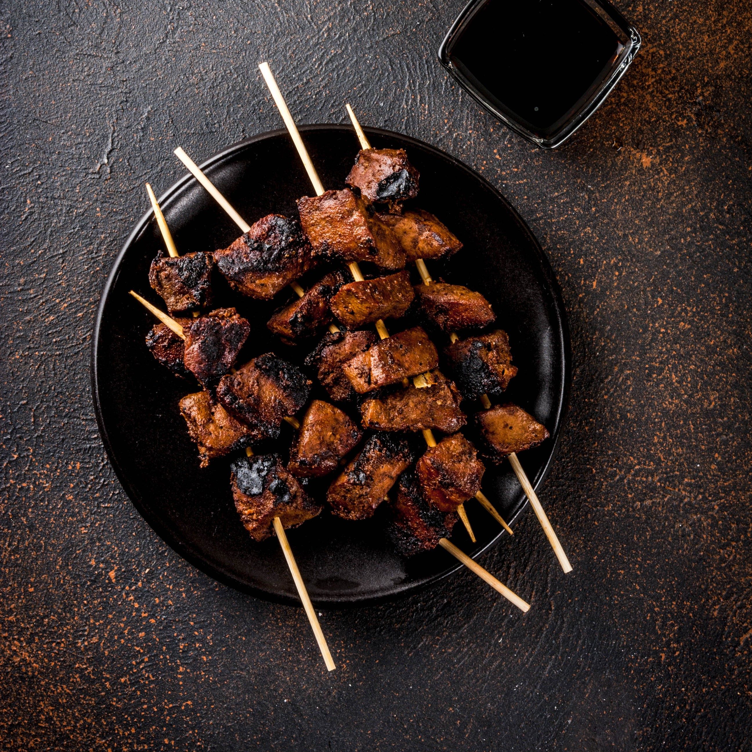 37. Bánh Mì Chảo Thịt Nướng - Sizzling Grill Pork Skewers Combo.