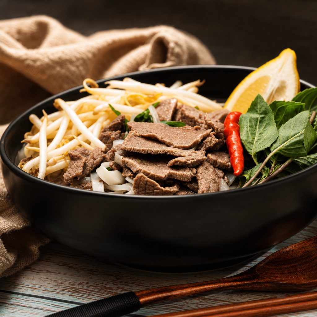 1. Phở Đặc Biệt – Special Pho.