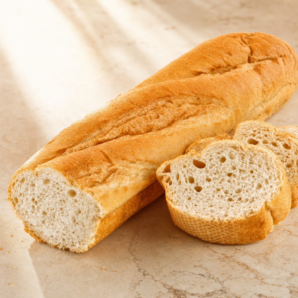 16. Warmed Baguette.