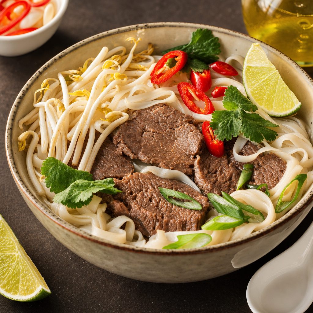 11. Phở Chin, Nam, Gần – Well Done Brisket, Flank, Tendon Pho.