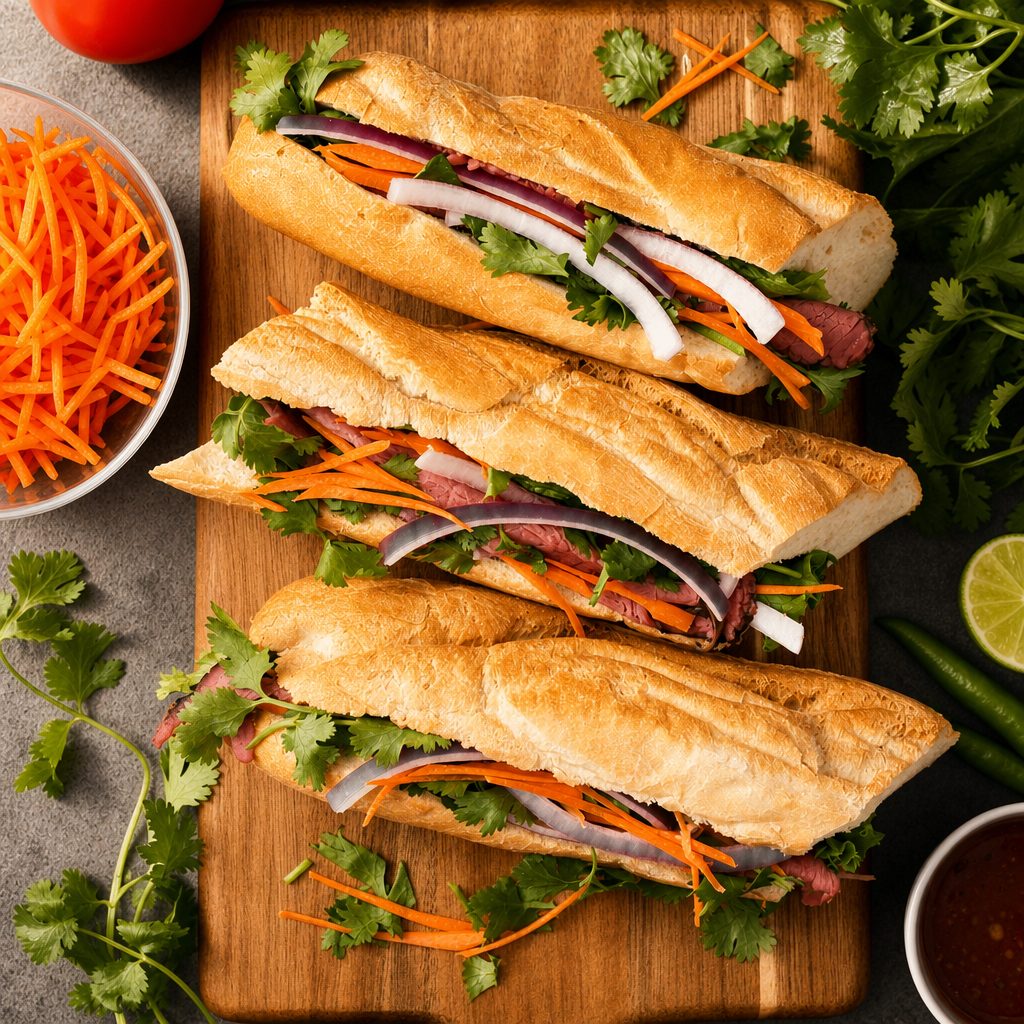 31. Bánh Mì Bò – Steak Banh Mi.