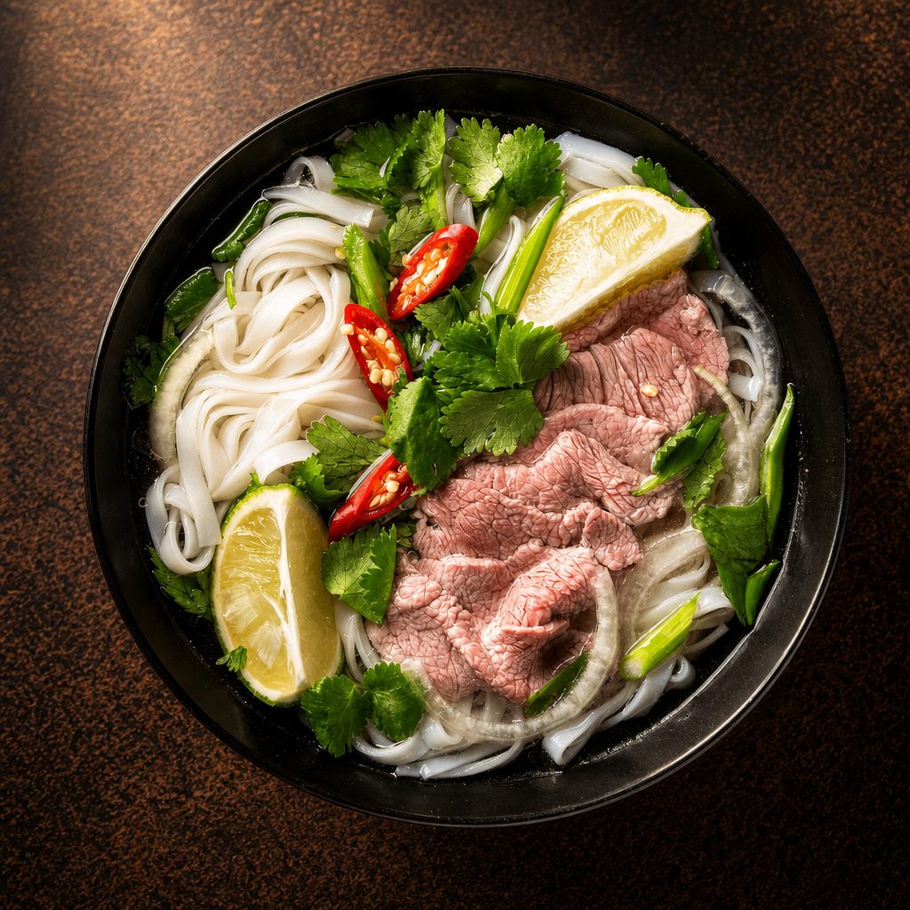 3. Phở Tải – Rare Steak Pho.